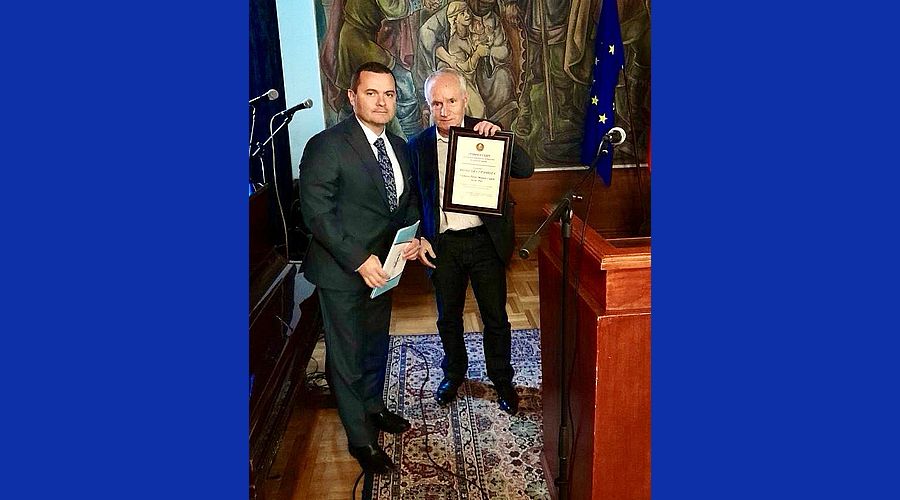 Кметът на Русе бе отличен с почетна грамота от Столичната организация на запасното войнство