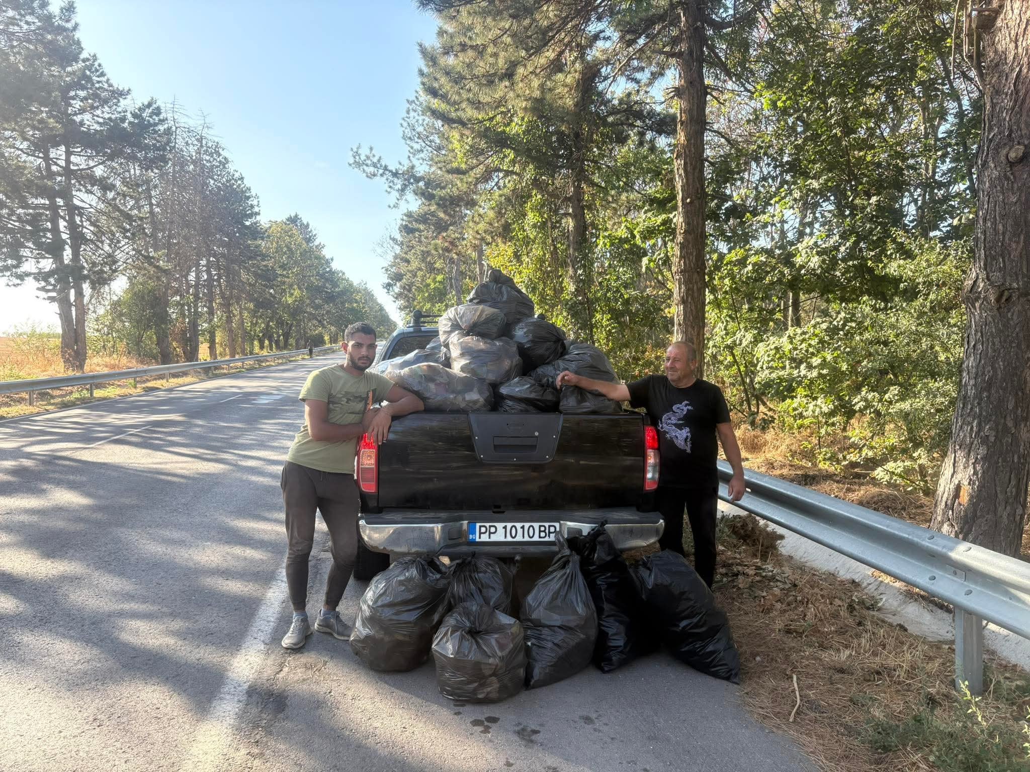 Почистване в с. Беловец