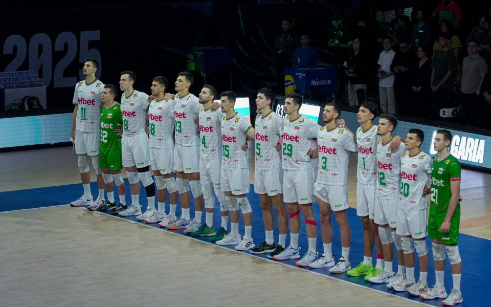 Националният отбор по волейбол мъже